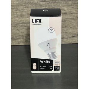 LIFX Wi-Fi Smart LED Light Bulb Works with Alexa Brightness 650 Lumens E26 8.5W